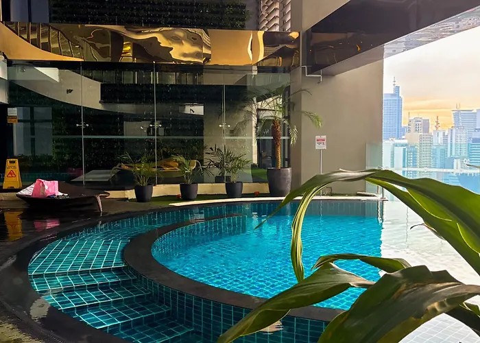 Apartment Hidden Village At Gramercy Residences - With Infinity Pool Sauna Gym